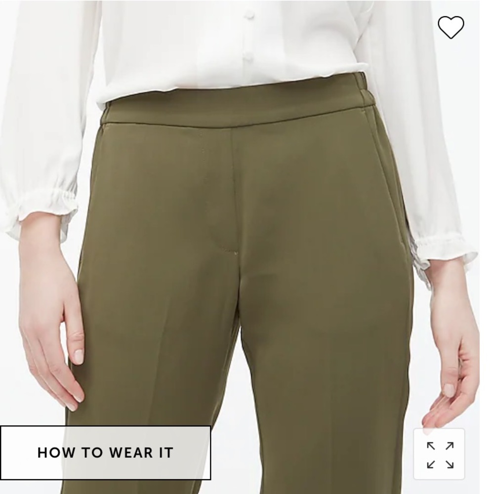 JCrew Factory Jamie Pant with Elastic Waist